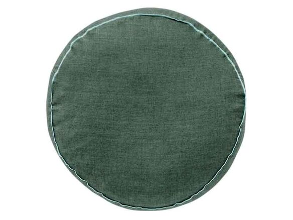 mukesh round linen cushion 16