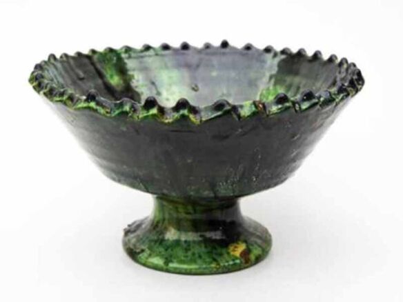 tamegroute pottery – salad bowl 8