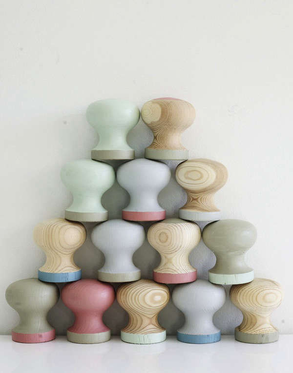 DIY: Painted Pastel Knobs - Remodelista