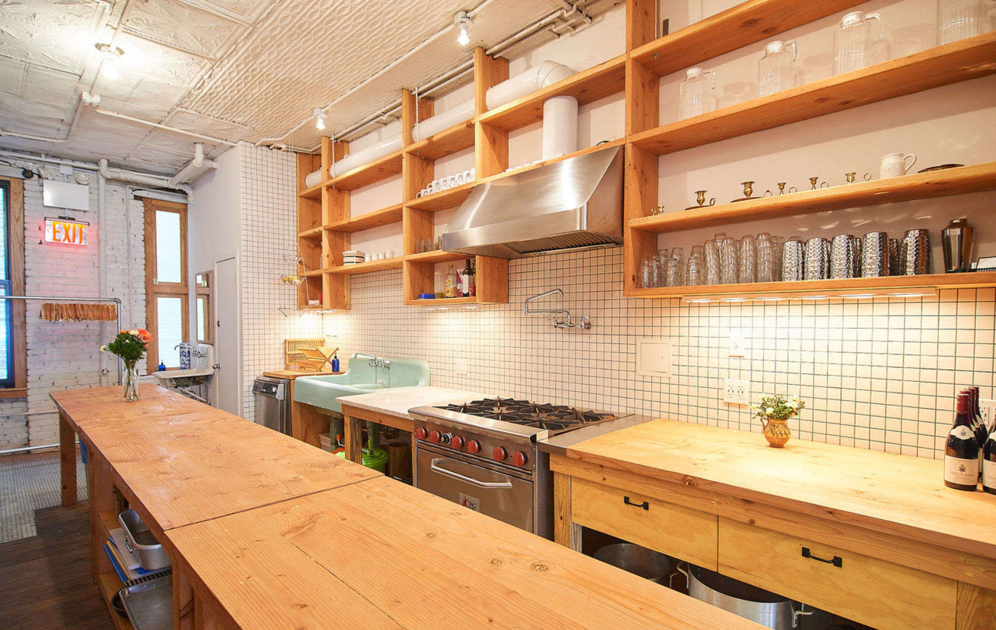 Kitchen of the Week: A Clandestine Private Dining Loft in NYC's Chinatown - Remodelista