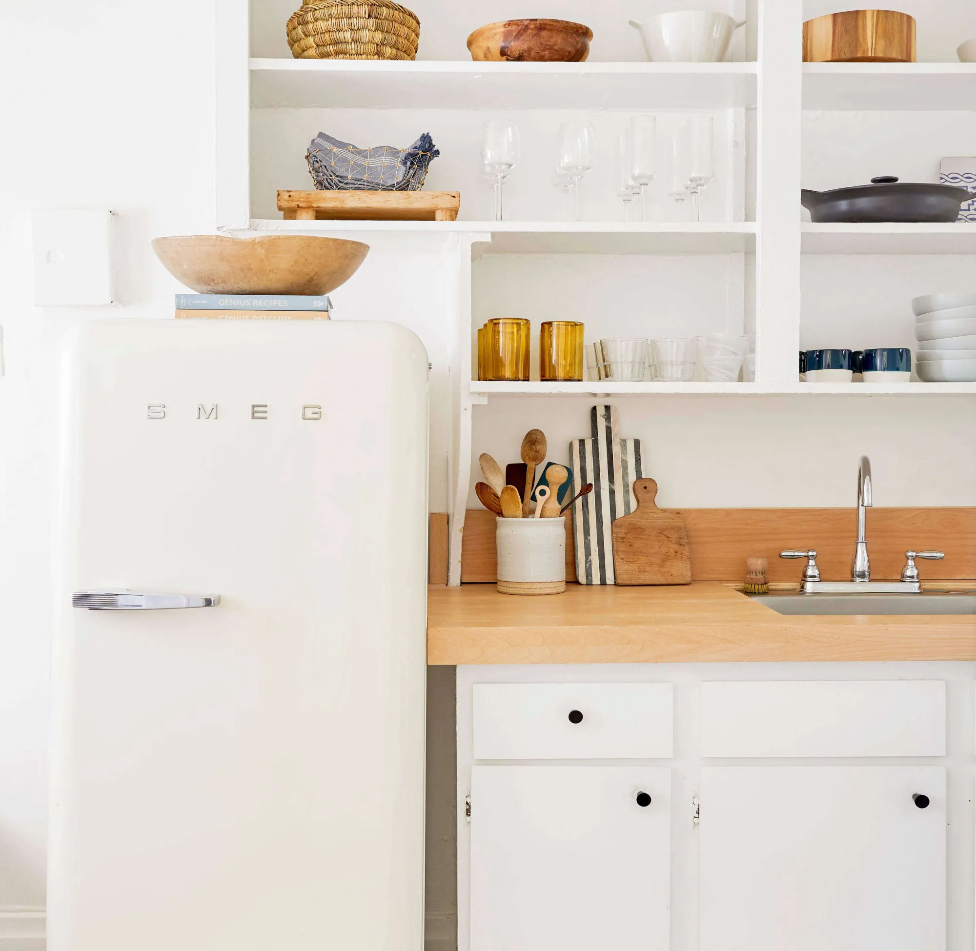 A Budget Kitchen Makeover, DIY Countertop Hack Included