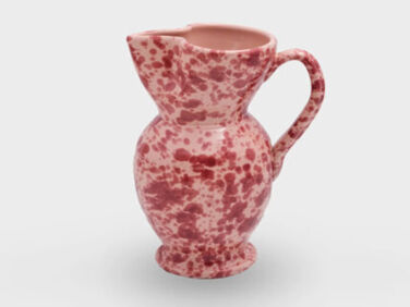 cabana speckled pitcher pink   1 376x282