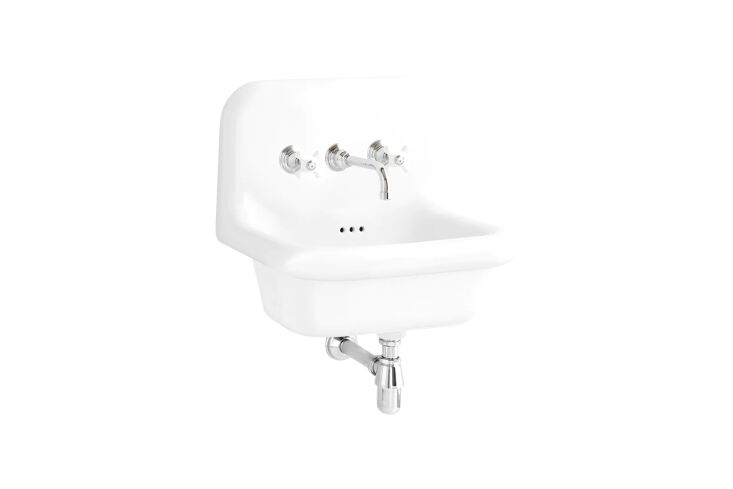 dyke and dean ceramic mounted small sink 23