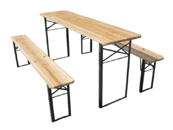 german biergarten table benches for sale   1 584x438