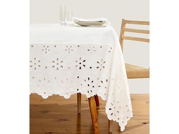 jcrew eyelet tablecloth  