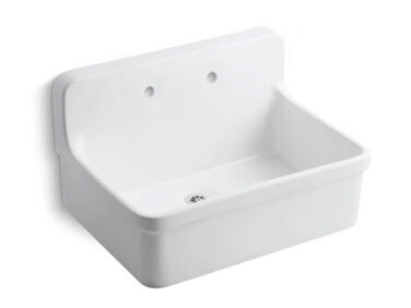 kohler wall mount utility sink gilford collection   1 376x282