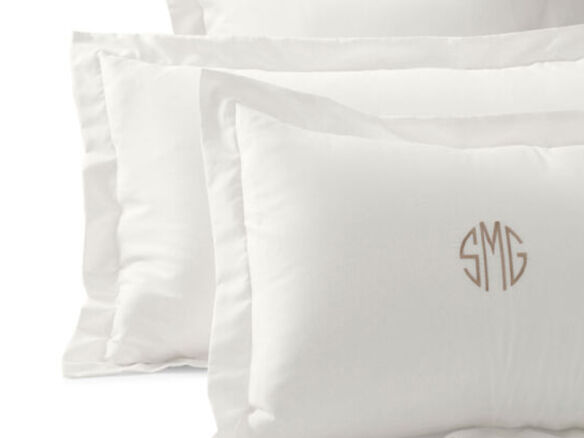 lands ends supima cotton pillow sham  