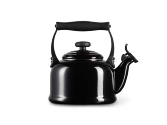 le creuset tradition tea kettle 2 1/4 qt – black 8