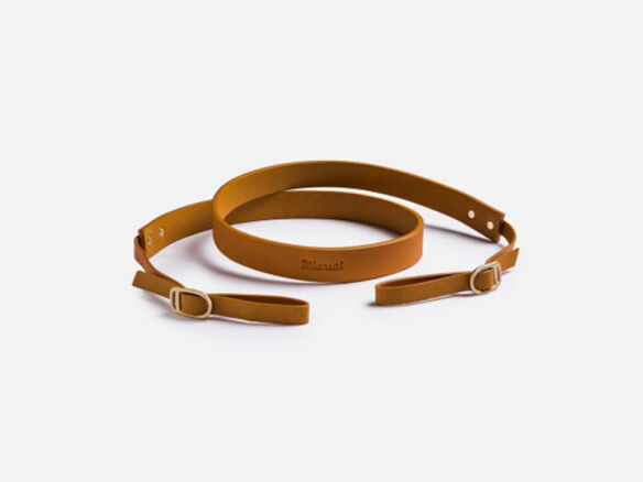 camera strap vintage cognac leather 8