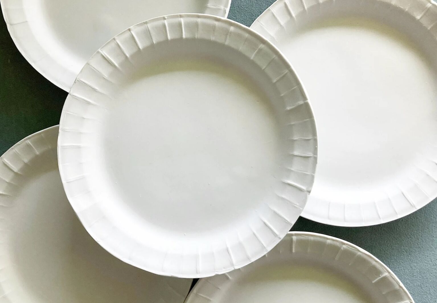 porcelain paper plates heirloom home studio etsy  