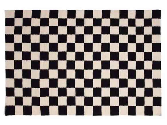 last one 8×10 checkmate flat weave rug 8