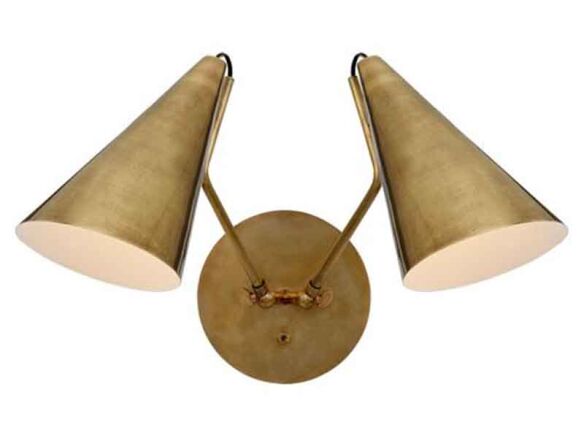 clemente double wall sconce 8