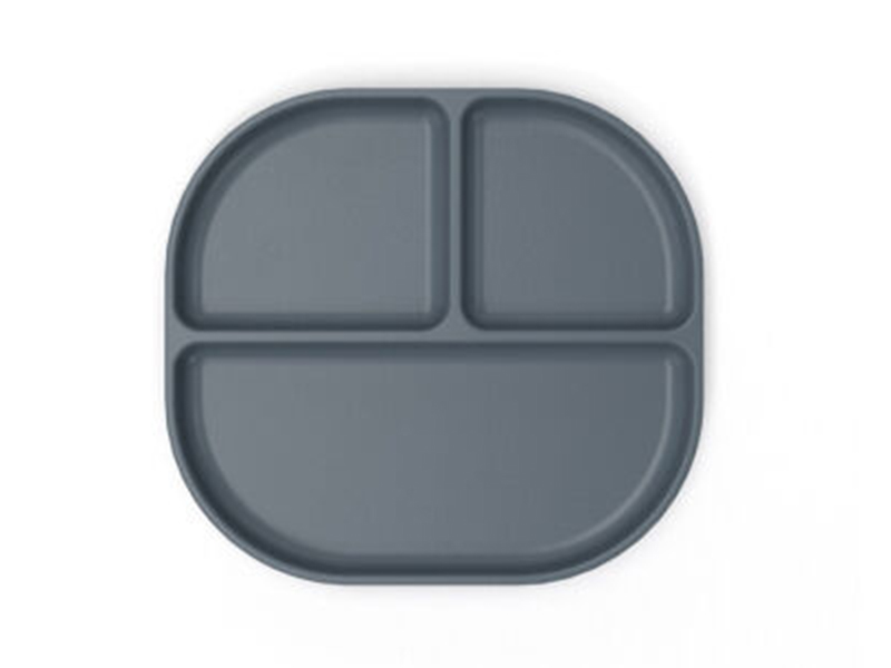 Divided Plate With Rim - Storm