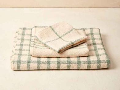 Provence Olive Tree Cream Waffle-Weave Kitchen Towel by Coton Blanc - I  Dream of France