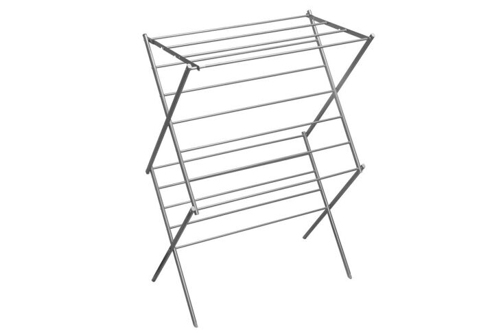 the rebrilliant steel foldable accordion drying rack is $69.99 at wayfair. 15