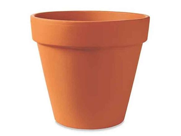 terra cotta clay flower pot 12