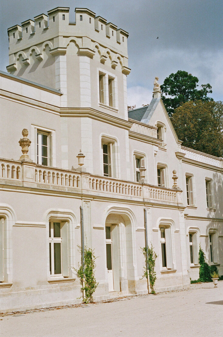 the chateau exterior is maintained as it was in \1876. photo by anna fouquere. 14