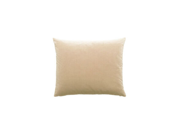 christina lundsteen basic large cream velvet throw pillow   1 584x438