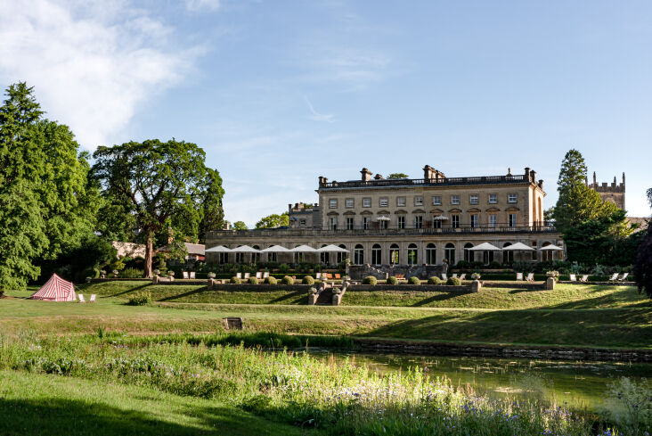 the key to cowley manor&#8217;s enchanting interiors is the centuries old 14