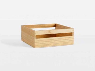 CB2 - August Catalog 2020 - Hinoki Wood Small Stacking Box