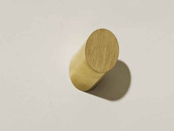 parallax round brass wall hooks 8