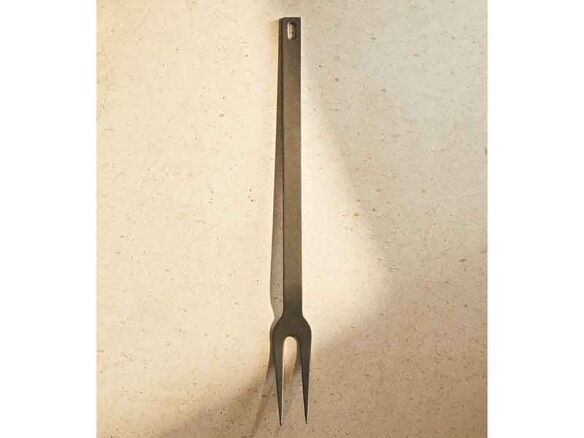 stonewashed steel fork 8