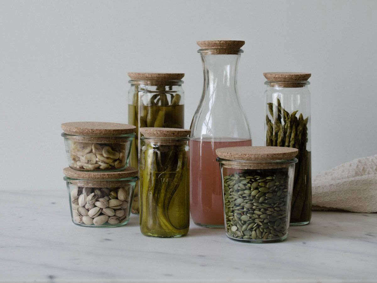 Domestic Science: A Cork Lid Hack for Weck Jars - Remodelista