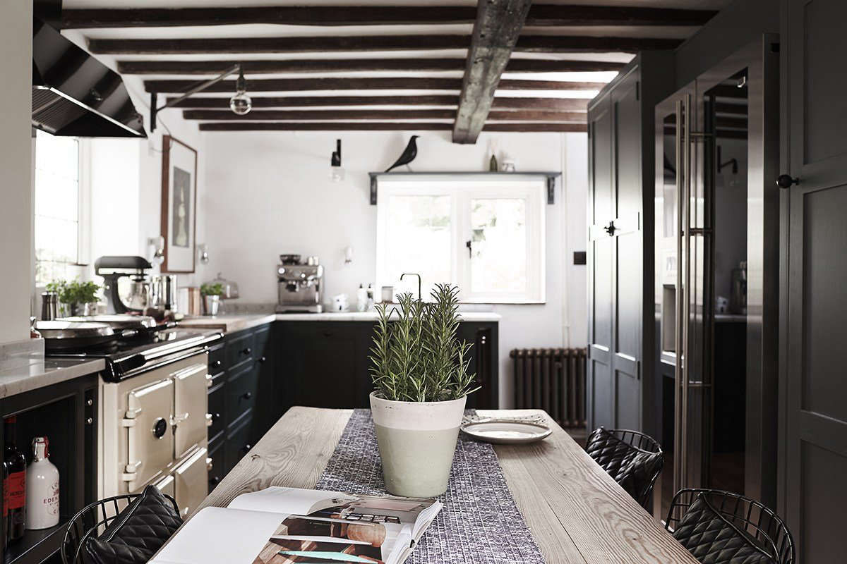 Best Professional UK Interior: Thatched Cottage Kitchen by Fawn Interiors - Remodelista