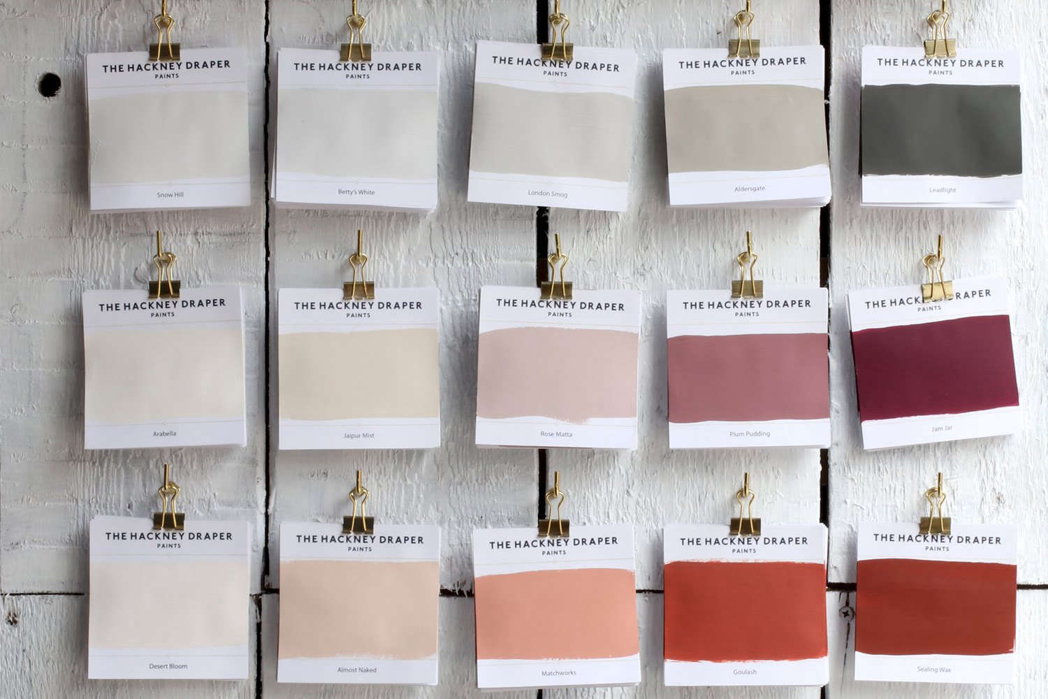 Hand-Mixed Eco Paints from The Hackney Draper in London - Remodelista