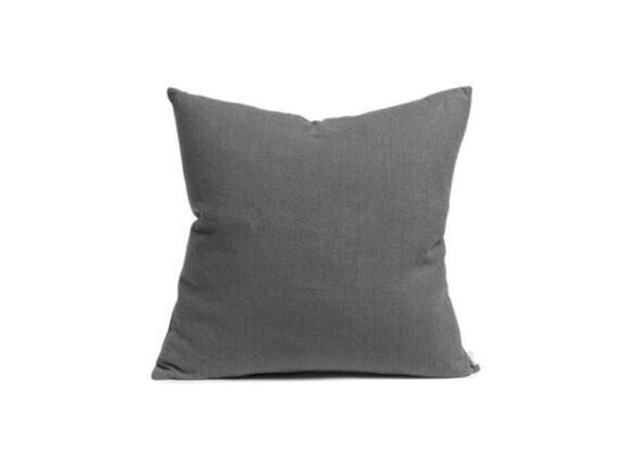linen cushion slate 8