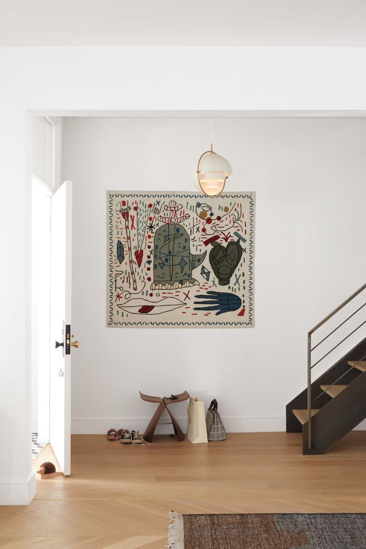 designed by jaime hayon for nanimarquina, the wool hayon x nani rug/tapestry is 16