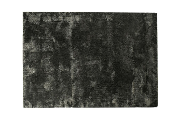 the kvadrat bambusa rug \19\16 is a dark rug made of bamboo designed by ulf mor 25