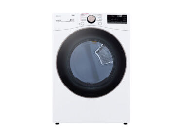 lg stackable smart electric dryer steam 6419627   1 376x282