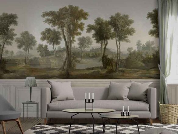 country landscape wallpaper mural 8