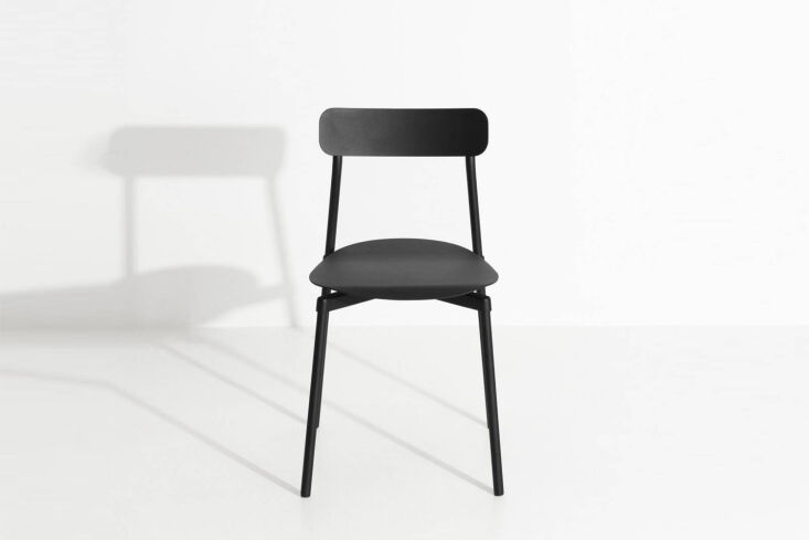 the petite friture fromme chair in black metal designed by tom chung is \$698 t 19