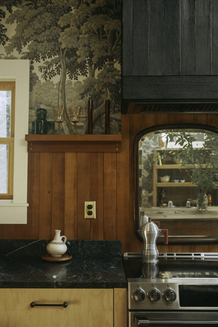 Ash wood kitchen cabinet, Germany 1950s | #110858, image size:733x1100