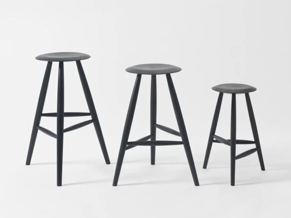 10 easy pieces: ebonized wood stools 9