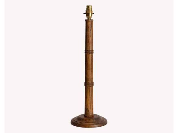 bamboo lamp base – natural or stained oak 8