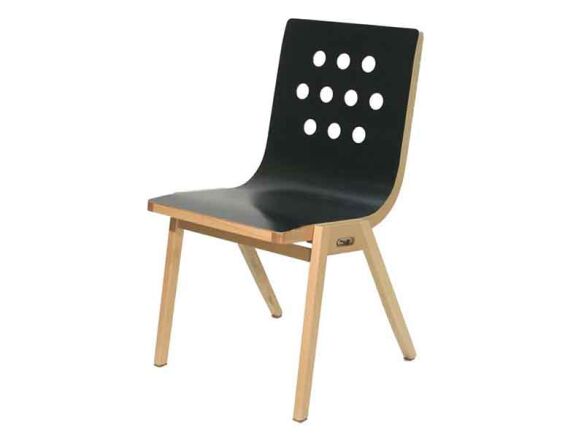 Fromme Chair  Black portrait 30