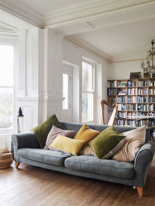 High/Low: Jewel-Toned Velvet/Linen Pillows - Remodelista Web Story ...