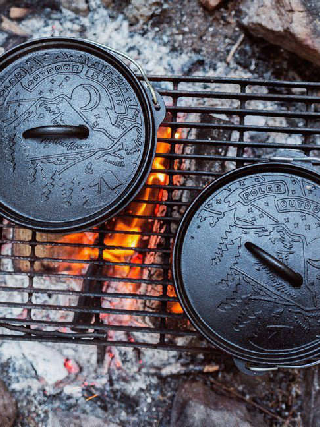 Object of Desire: Cast Iron Camping Cookware from Poler - Remodelista Web  Story - Remodelista