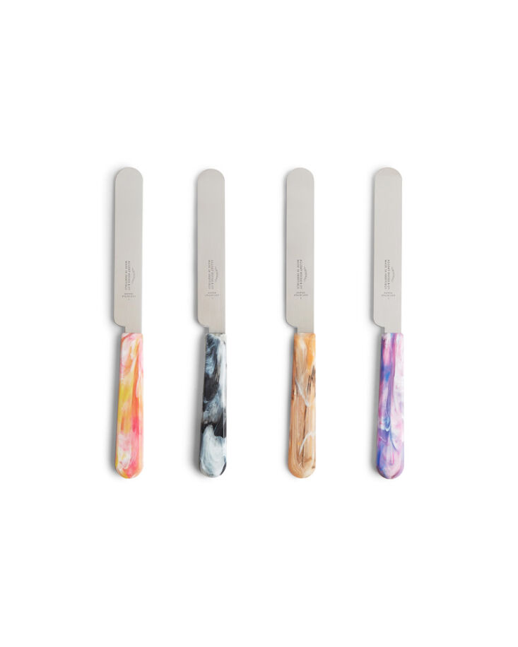 allday goods pick and mix cutlery (£75 for a set of four). the handles are 14
