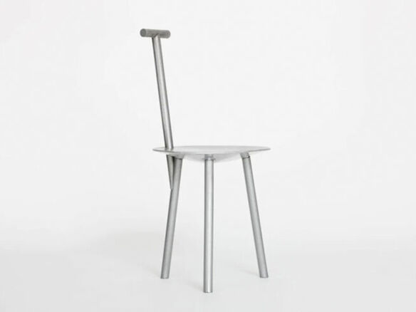 faye toogood aluminum spade chair   1 584x438