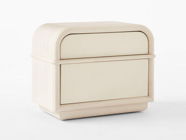 lobos 2 drawer white wood nightstand 1  