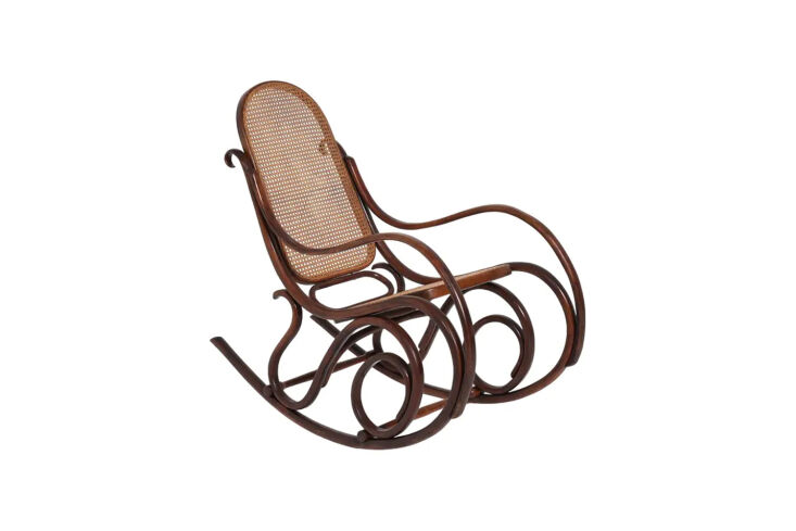 yasuyo bought the \1890s thonet rocking chair from ardingly antiques fair in we 19