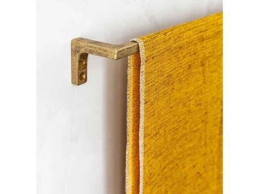 muro kanamono towel bar brass   1 376x282