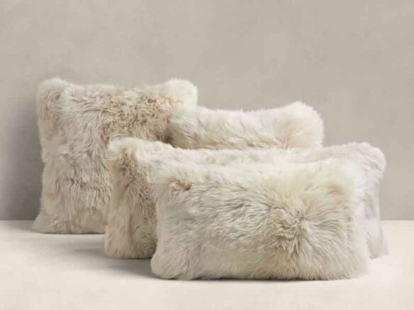 new zealand sheepskin pillow cover 13