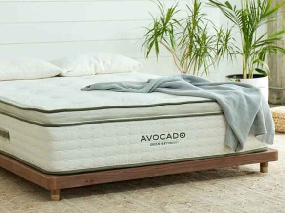avocado malibu platform bed frame maple   1 584x438