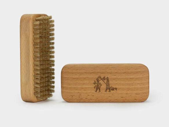 Classic Dish Washing Brush Natural Scrub Brush with 2 Pieces Beechwood  Replacement Brush Heads Replacement Brush Refill for Kitchen Room Cleaning