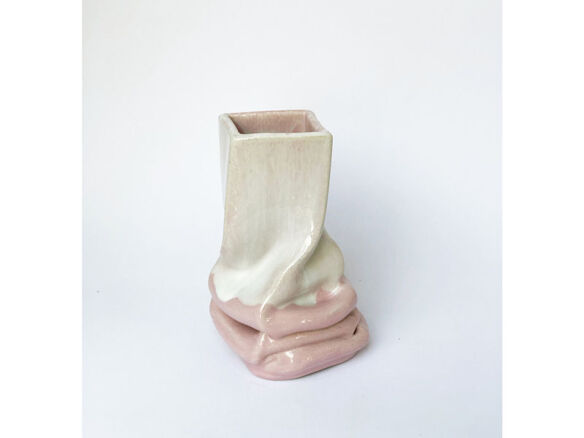 Pink Terracotta Vase portrait 7